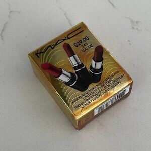 MAC Lipstick Trio Set - Neutral